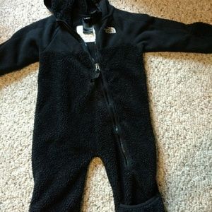 Northface fleece suit